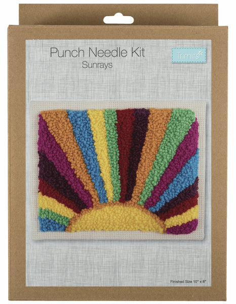 Punch Needle Kit - Sunflower Bee Sewing Clamp