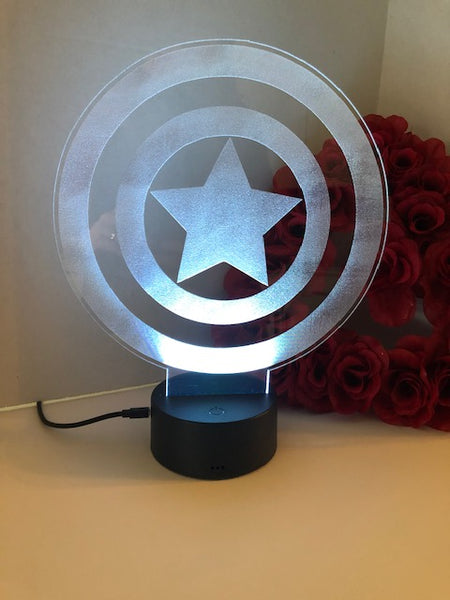 captain america led light