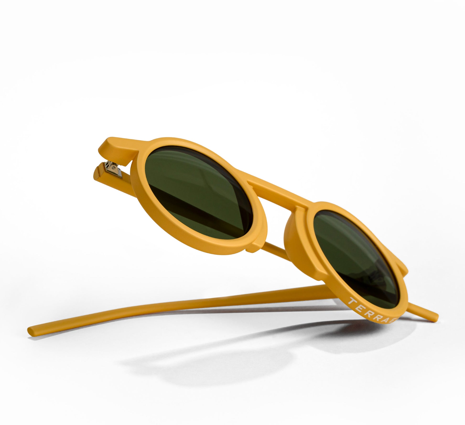 mustard yellow sunglasses