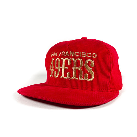 Vintage San Francisco 49ers Super Bowl XXIII Lucky Stripes Hat 2