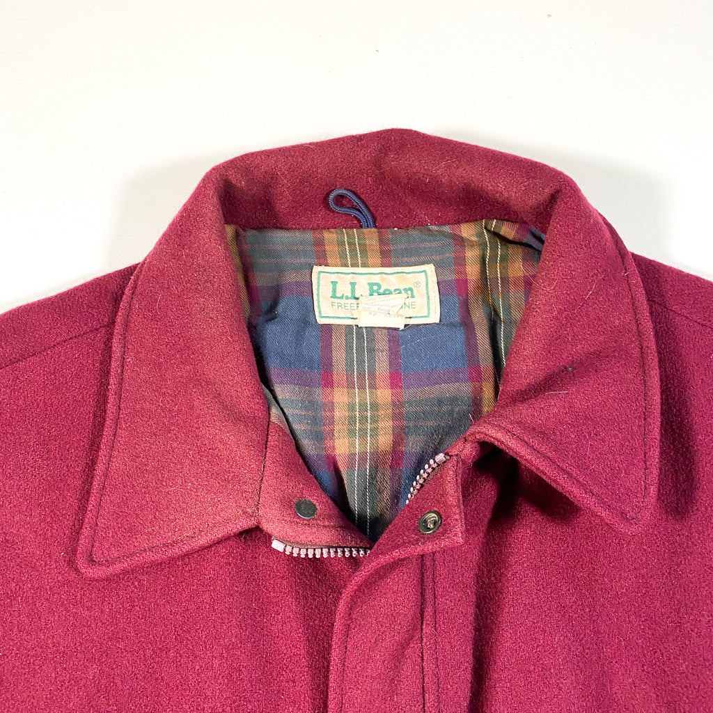 直営店 80s L.L. Bean Ombre Plaid Wool jacket asakusa.sub.jp