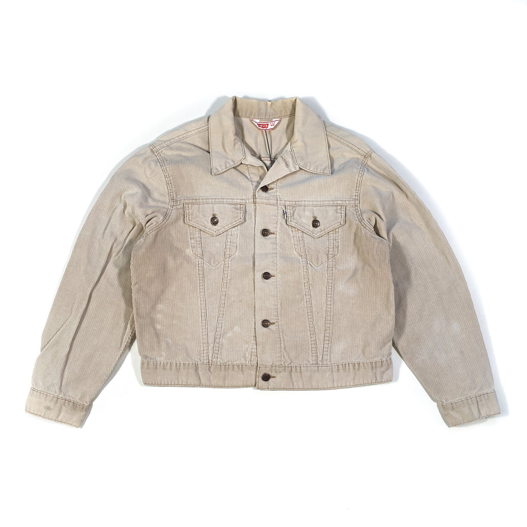 Vintage 80's Levi's Type 3 Beige Corduroy Jacket – CobbleStore Vintage
