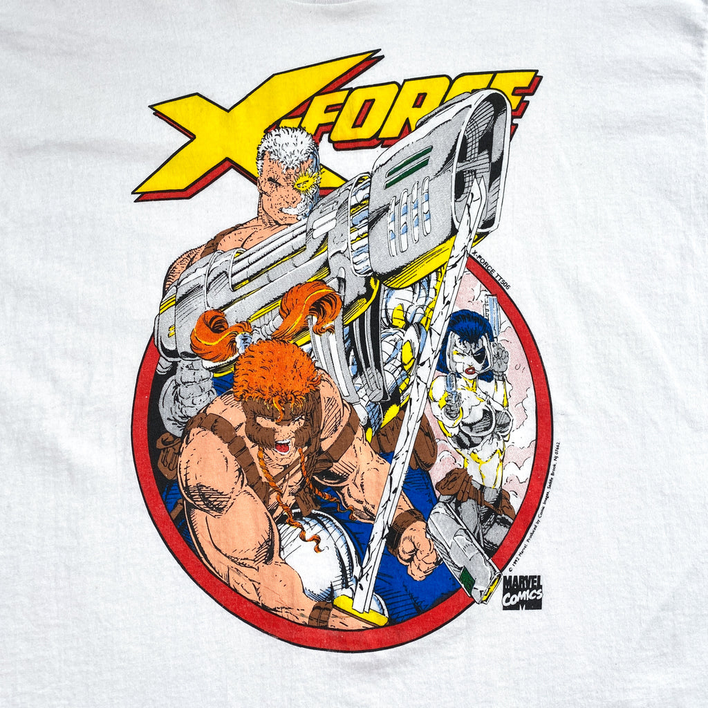 Vintage 1992 Marvel X-Force Cable TT506 Size XL X-Men T-Shirt