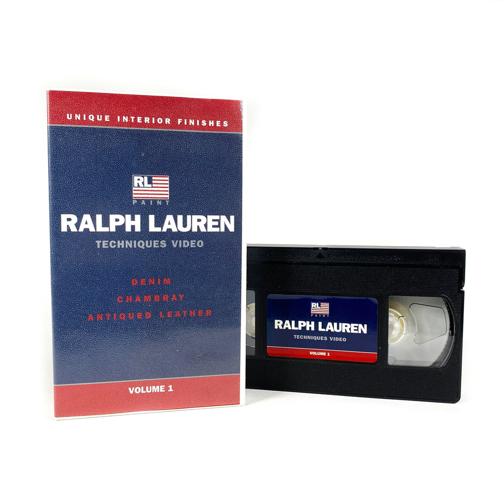 Vintage 90's Polo Ralph Lauren Painting Techniques VHS Tape – CobbleStore  Vintage
