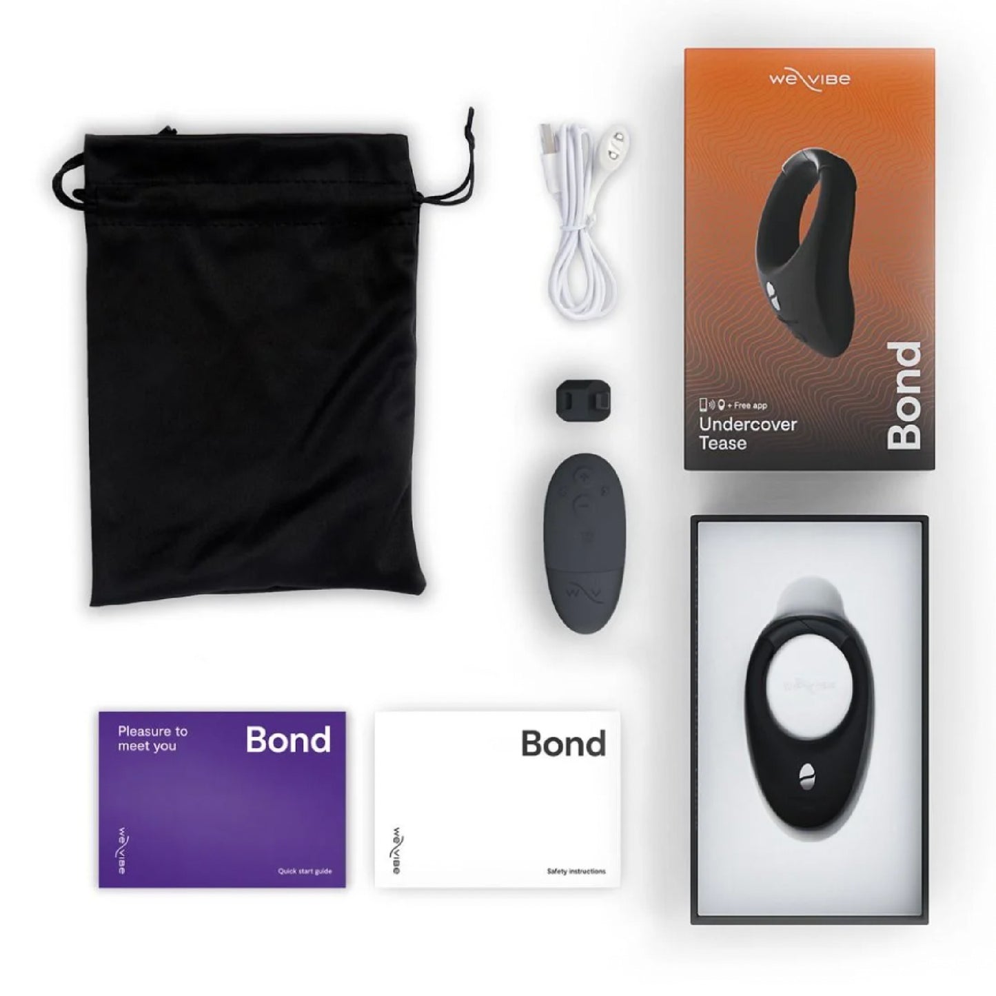 We-Vibe Bond Remote Vibrating Wearable Cock Ring | App Controlled