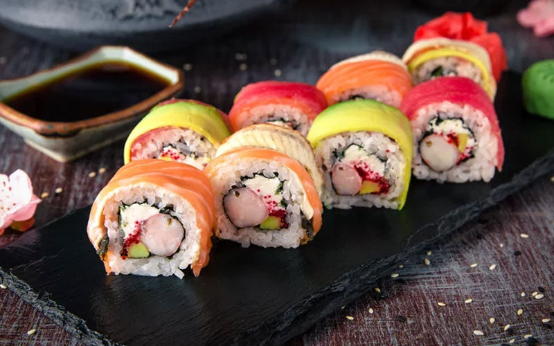 Rainbow rolls