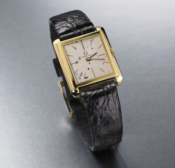 JFK campaign-worn gold watch