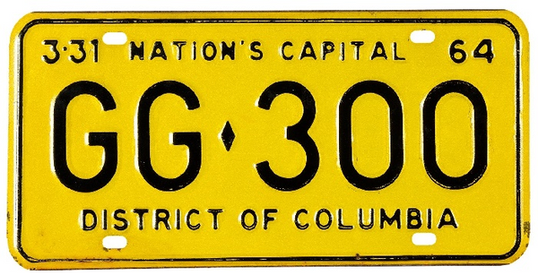 John F. Kennedy assassination car license plate