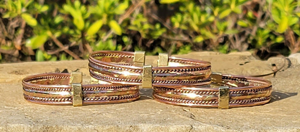 Unisex Copper bracelet – Twist Thin Lebocode | South Africa | Zando