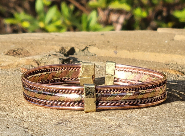 Health Round Unisex Copper Cuff Bracelets at Best Price in Mumbai | Arihant  Jewellers