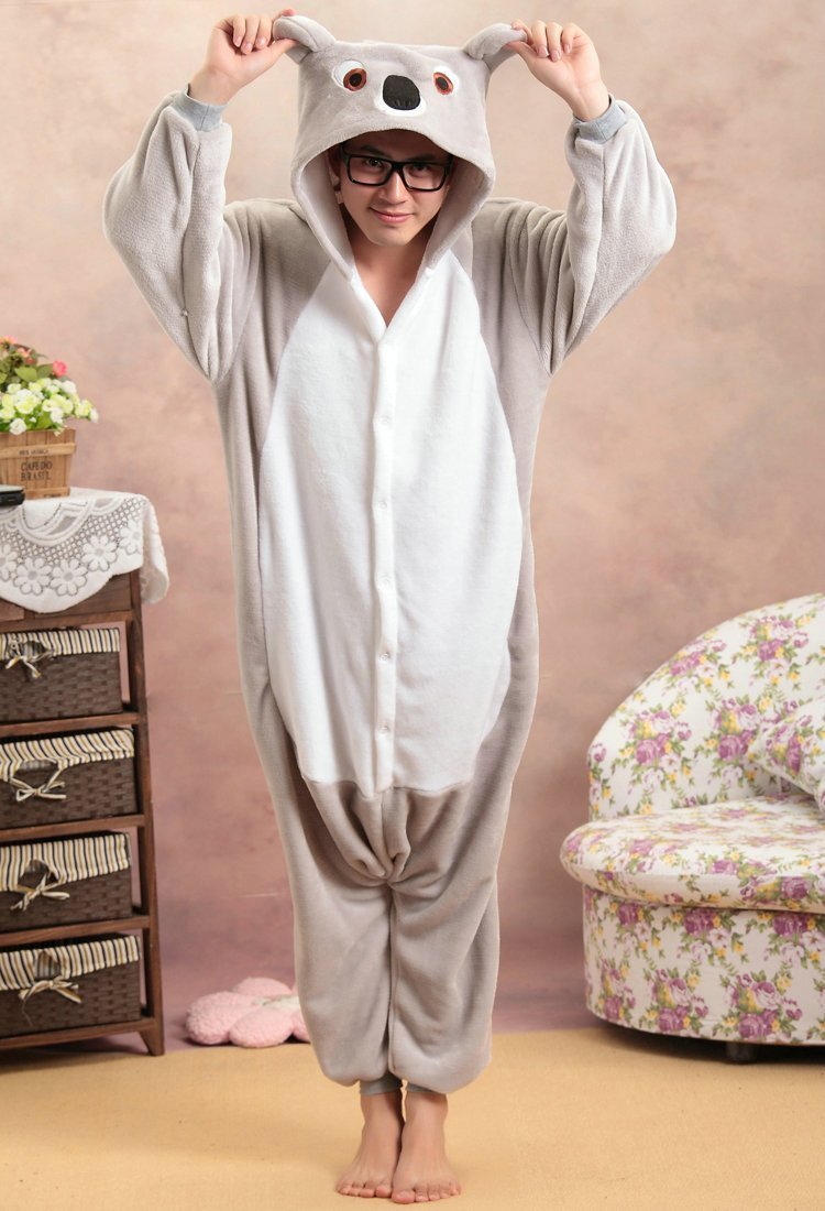 Animal Adult Koala Onesies Hoodie kigurumi costume Pajamas