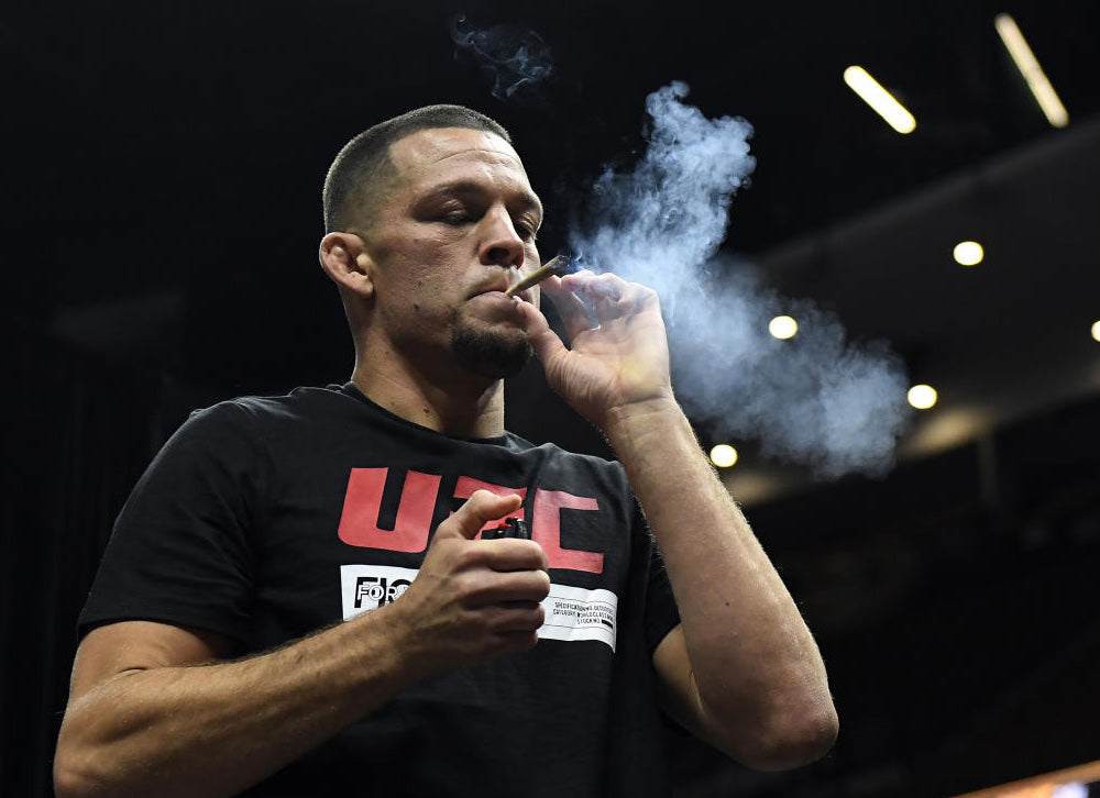 MMA Fighter Nate Diaz with CBD