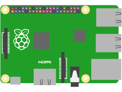 Raspberry Pi 2 drawing