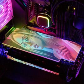 RTX 3090 4090 RGB VGA Holder,MOD 4080 4090 Anime GPU Bracket,Customized PC  Gaming Cabinet Decorative Lighting Panel AURA SYNC - AliExpress