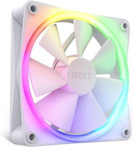 NZXT F120 RGB Fans - RF-R12TF-B1 - Advanced RGB Lighting Customization -  Whisper Quiet Cooling - Triple (RGB Fan & Controller Included) - 120mm Fan  