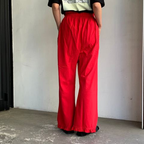 HOLIDAY】SUPER FINE DRY RUFFLE BIGGY PANTS(HLD) – ONENESS ONLINE STORE