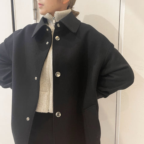 THE RERACS】 THE MIDDLE BAL COLLAR COAT – ONENESS ONLINE STORE