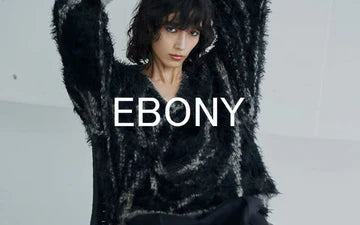 EBONY】 Fur Jacquard Knit – ONENESS ONLINE STORE