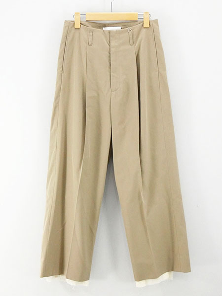 天然石ターコイズ Rich i 22AW uncle tuck tapered trousers | www