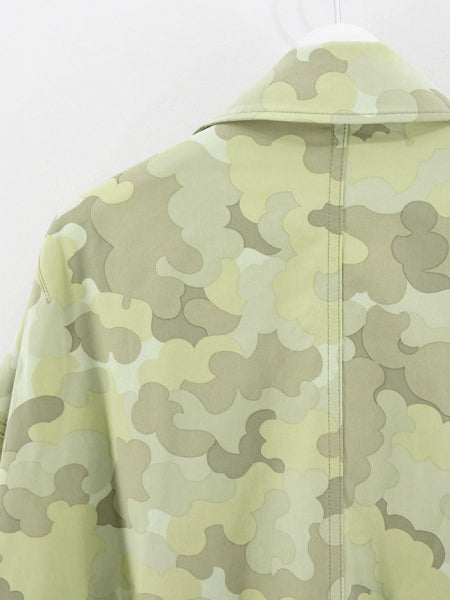 最も優遇の オーラリー WASHED STYLING FINX CAMO TWILL BLOUSON 迷彩