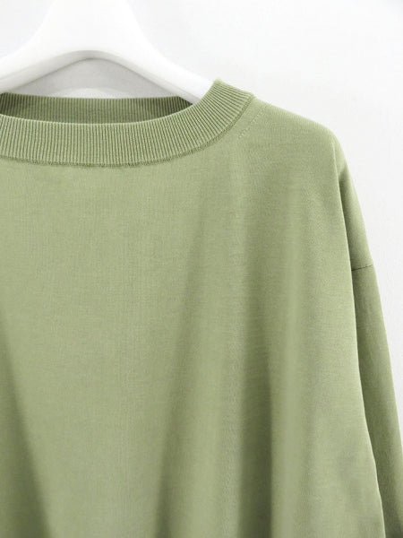 【HERILL/ヘリル】Suvincotton twist Oval L/S