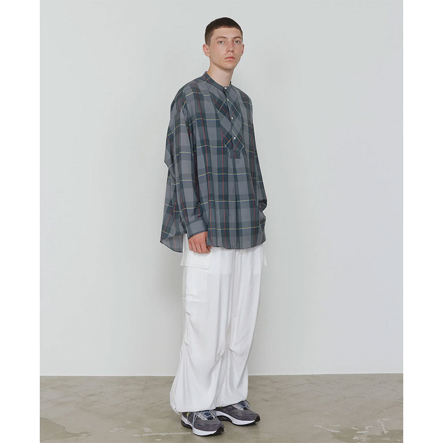 【Graphpaper/グラフペーパー】, Viscose Cupro Over Cargo Pants , GM231-40020