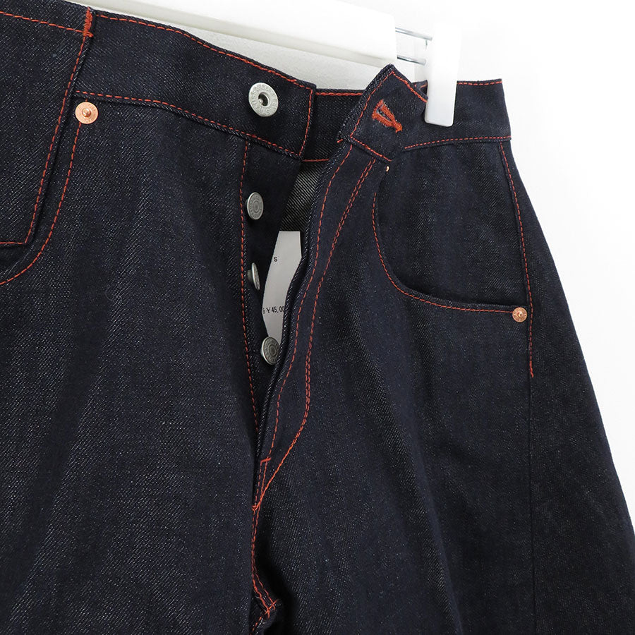 【eYe JUNYA WATANABE MAN】, 綿麻デニム Levi's Wネームパンツ , WK-P907-100