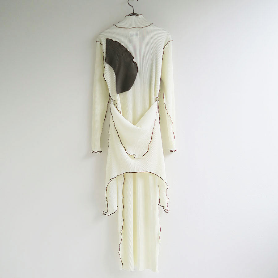 SALE 40%OFF ! 【to do kotohayokozawa/コトハヨコザワ】, Long sleeve dress high neck  type , TD22A-PD06