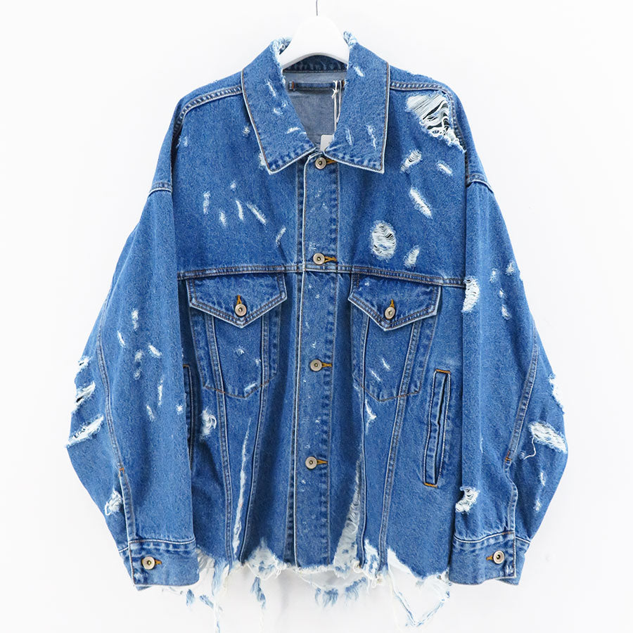 【doublet/ダブレット】, DESTROYED DENIM JACKET , 23SS05BL156