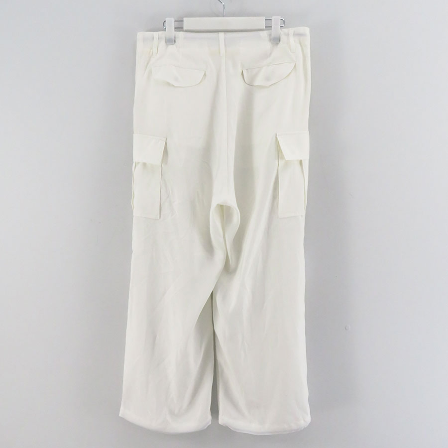 【Graphpaper/グラフペーパー】, Viscose Cupro Over Cargo Pants , GM231-40020