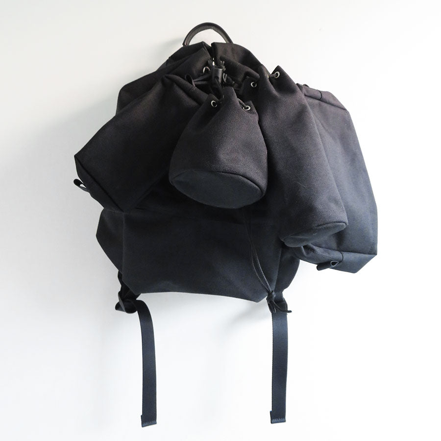 AURALEE 23SS AETA SMALL BACKPACK SETブラック