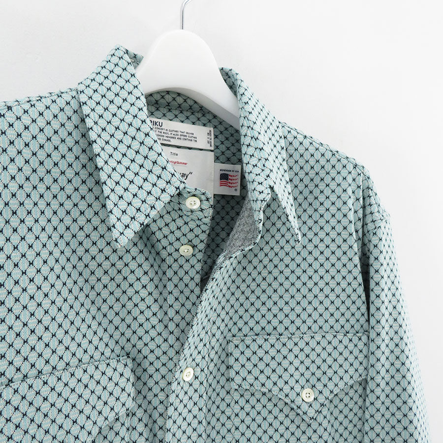 【DAIRIKU/ダイリク】, Jersey Knit Shirt , 23SSS-5