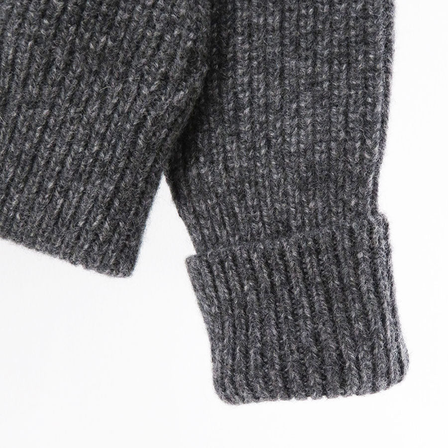 RERACS BULKY CASHMERE/SILK DRIVERS KNIT | verdadcre.com