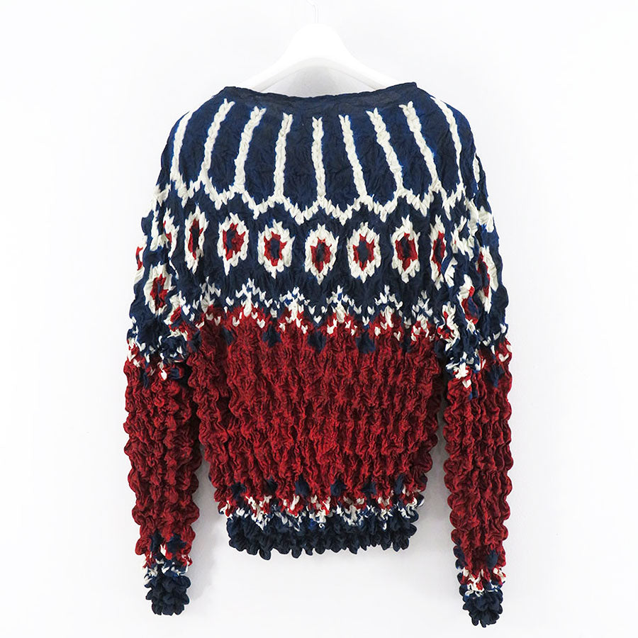 MASU エムエーエスユー 22AW POPCORN NORDIC SWEATER ポップコーン