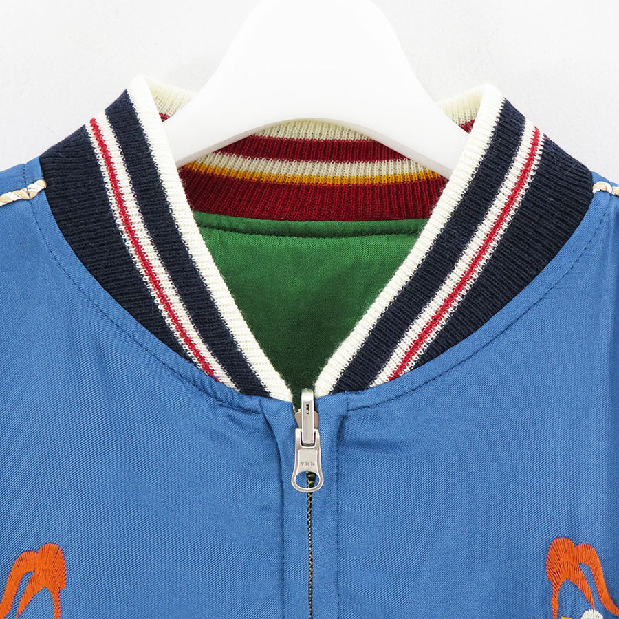 DAIRIKU Satin Ska Jumper（Blue&Green) www.bvmpp.com