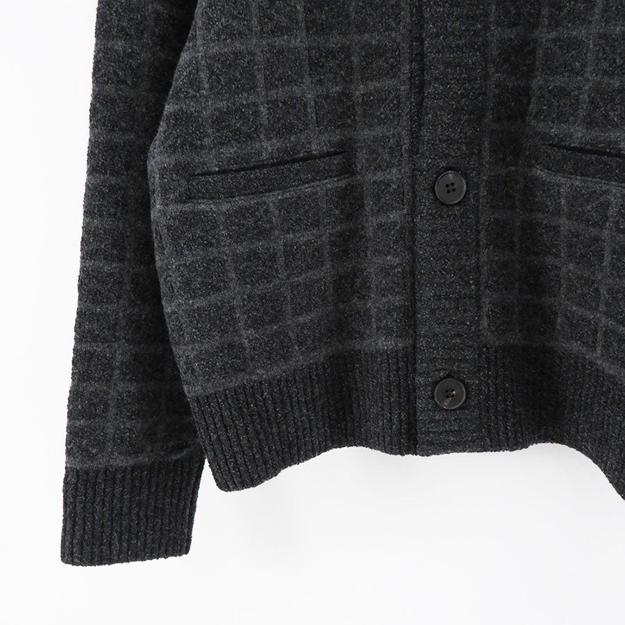 SALE 50%OFF ! , 【MATSUFUJI/マツフジ】, Jacquard Cardigan , M223-0501