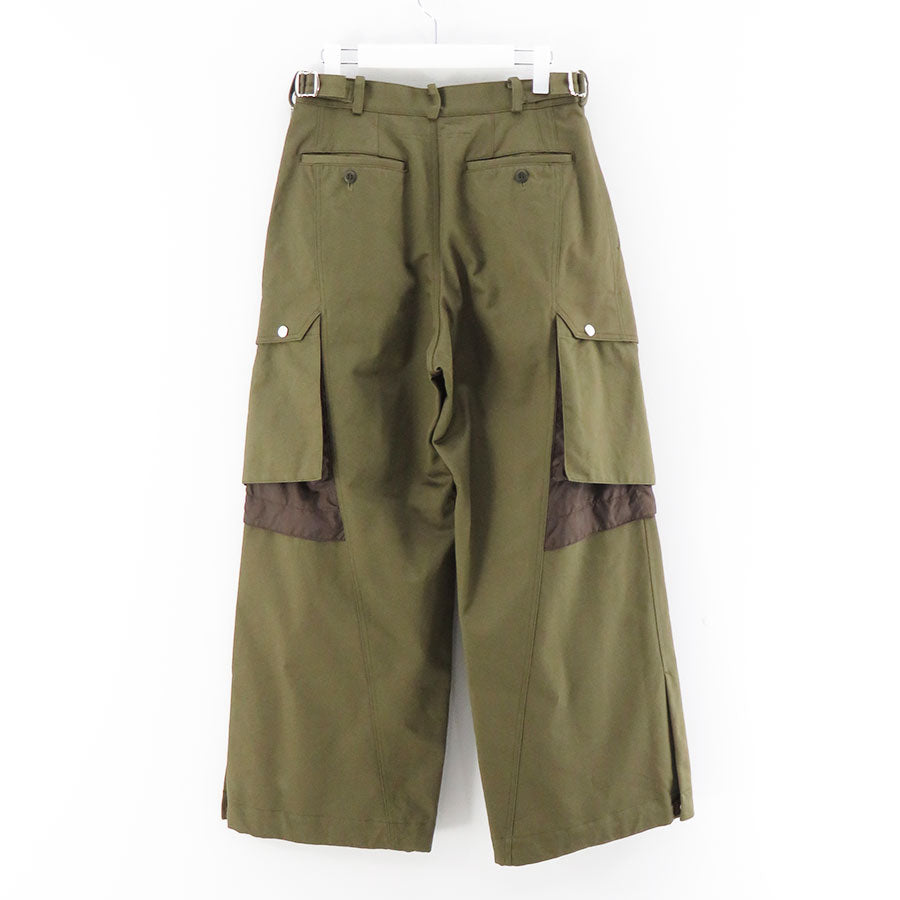 Tamme 22aw Wide Pants Cargo