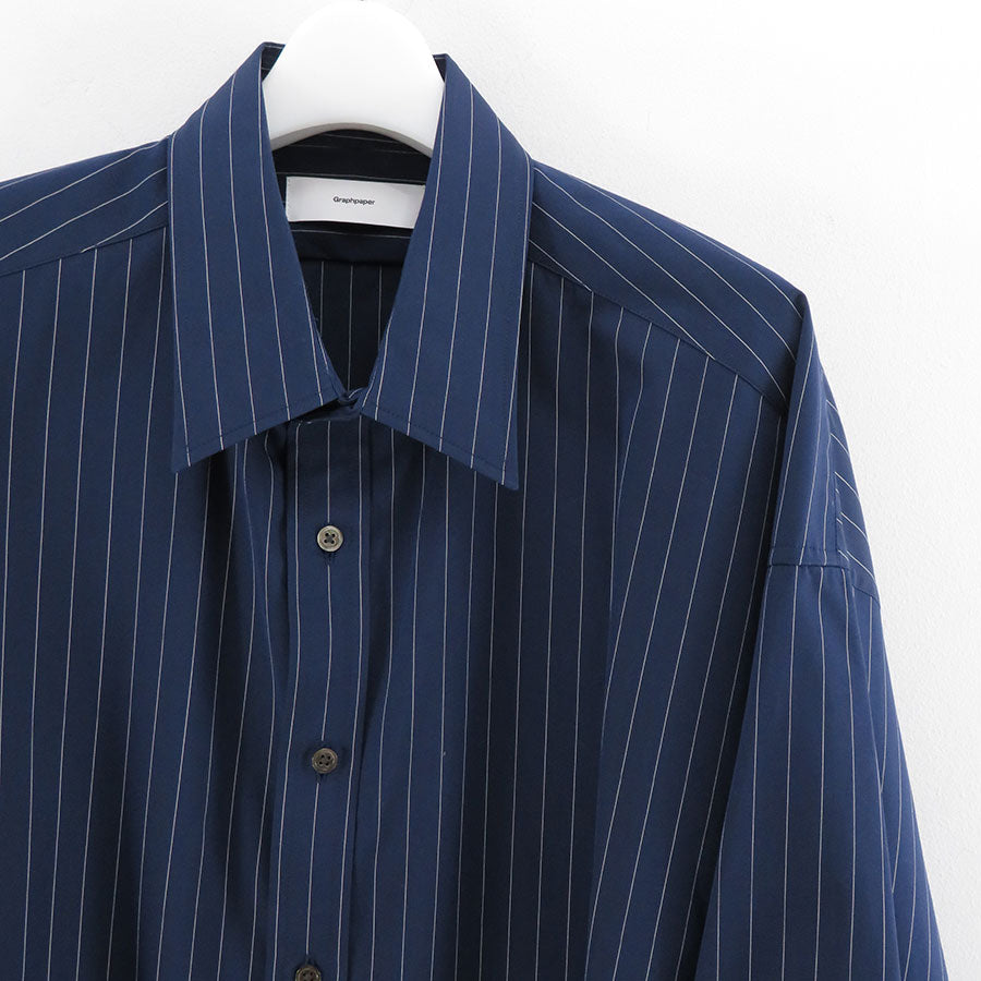 22aw graphpaper high count stripe shirts | gulatilaw.com