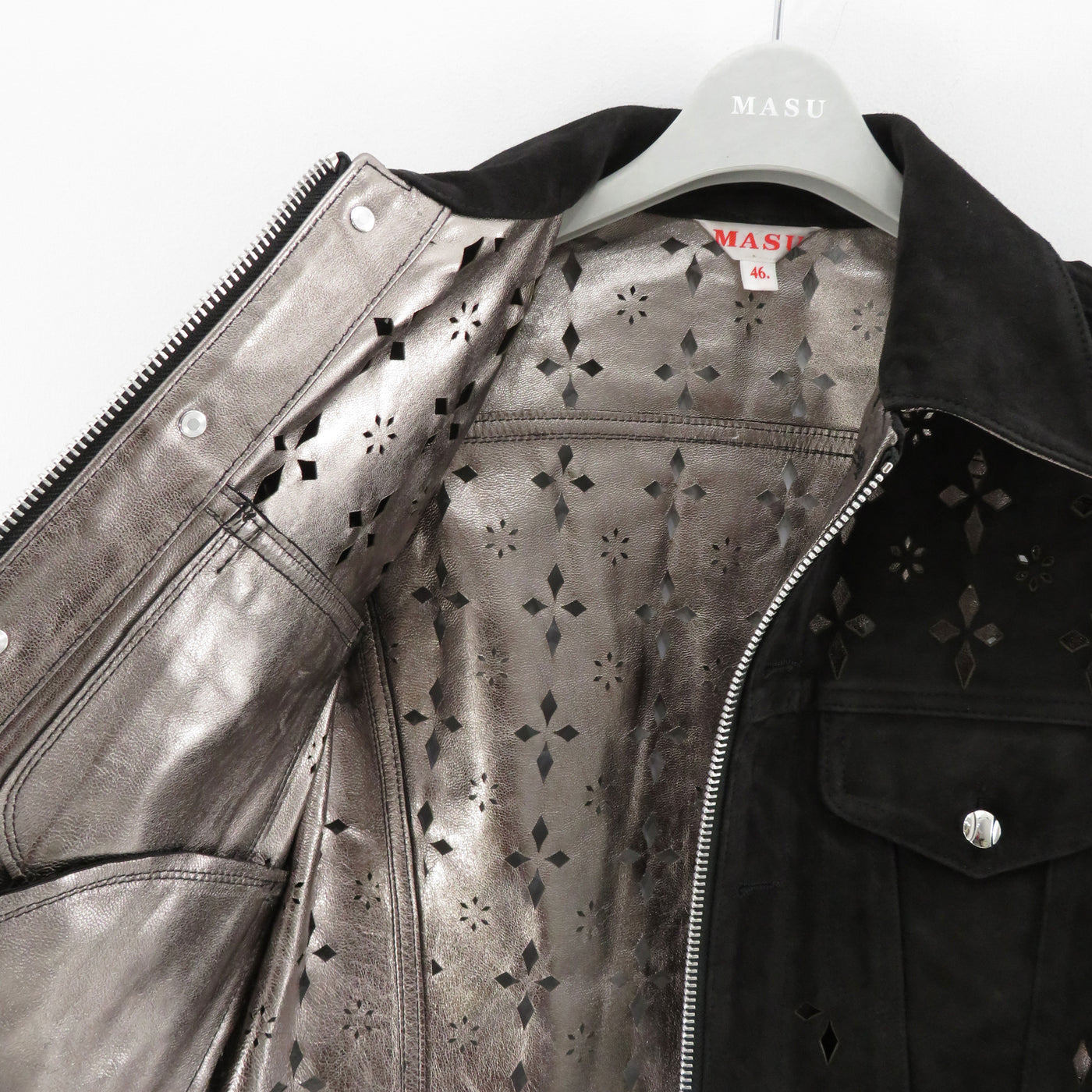 楽天市場 MASU DIAMOND-CUT LEATHER VEST 23ss ecousarecycling.com