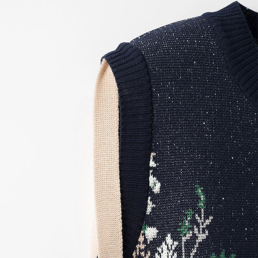 murral 23ss Garden flower knit-