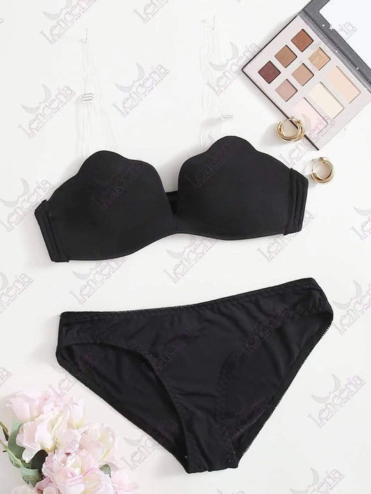Lenceria Azul lingerie set with free black stockings - extremely sexy (c93)