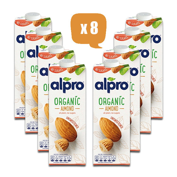 Alpro Lait d'amande 8 x 1L