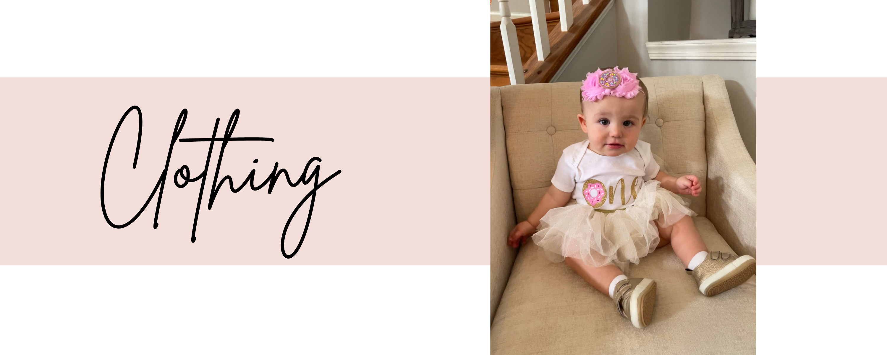 donut themed first birthday sweet one clothing