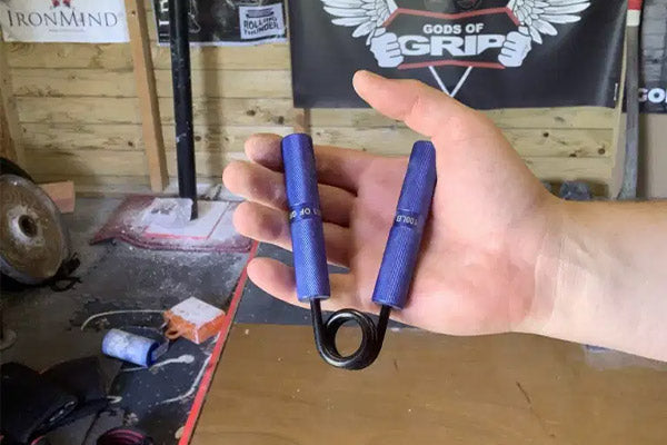 grip training with godlike hand gripper