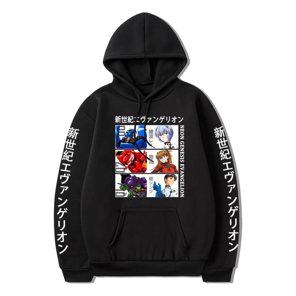 Neon Genesis Evangelion long sleeves hoodie 6 colors – Styleaxiom