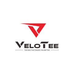 VeloTee Logo with Tagline THE BAG THAT MAKES YOU BETTER