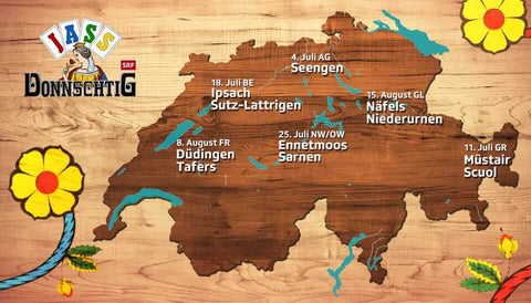 Schweizer Tournee 2024 «Donnschtig-Jass» mit Rainer Maria Salzgeber im Jasswelt Blog