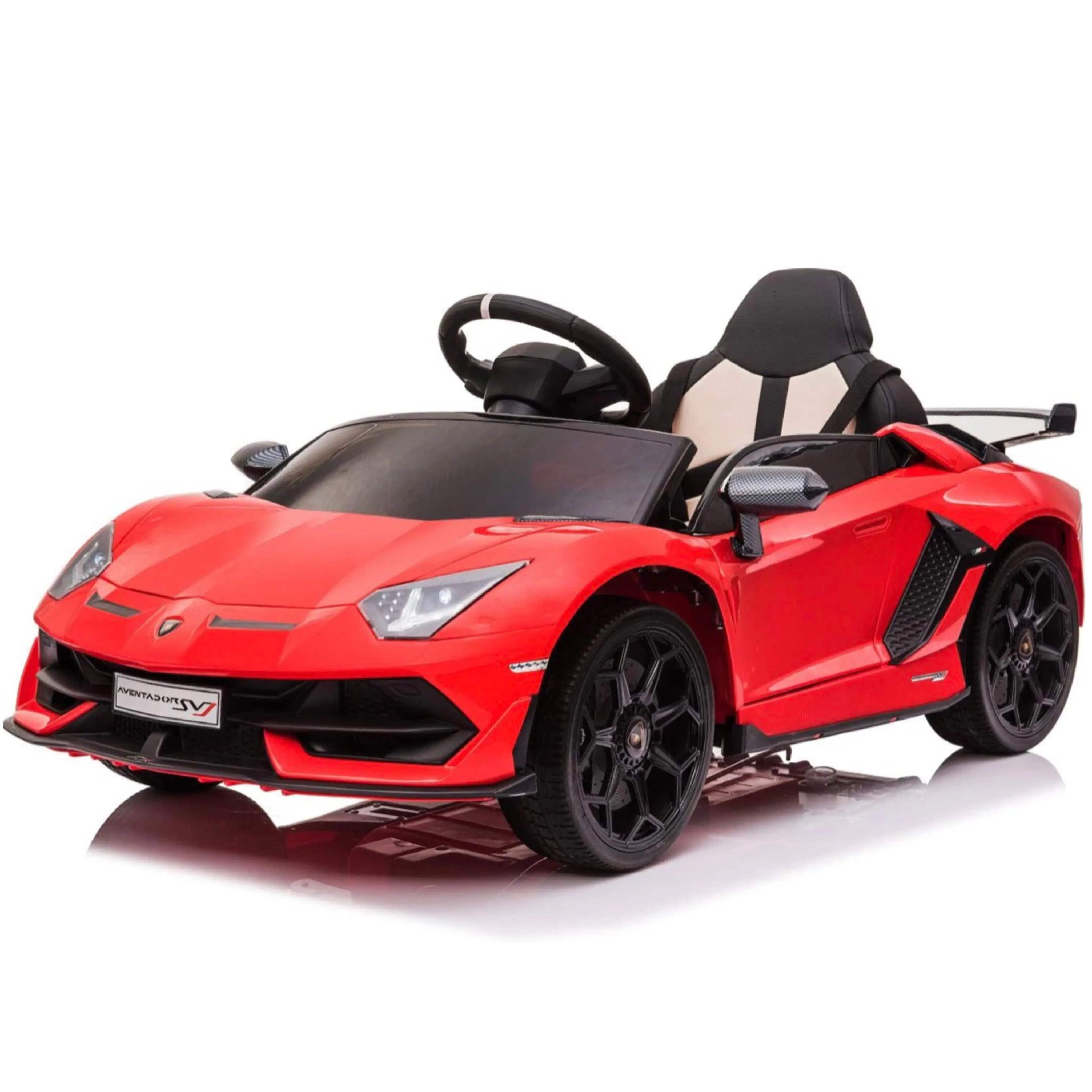 Licensed Lamborghini Aventador SVJ 12V Electric Kids Ride On with Pare –  Ryder Toys