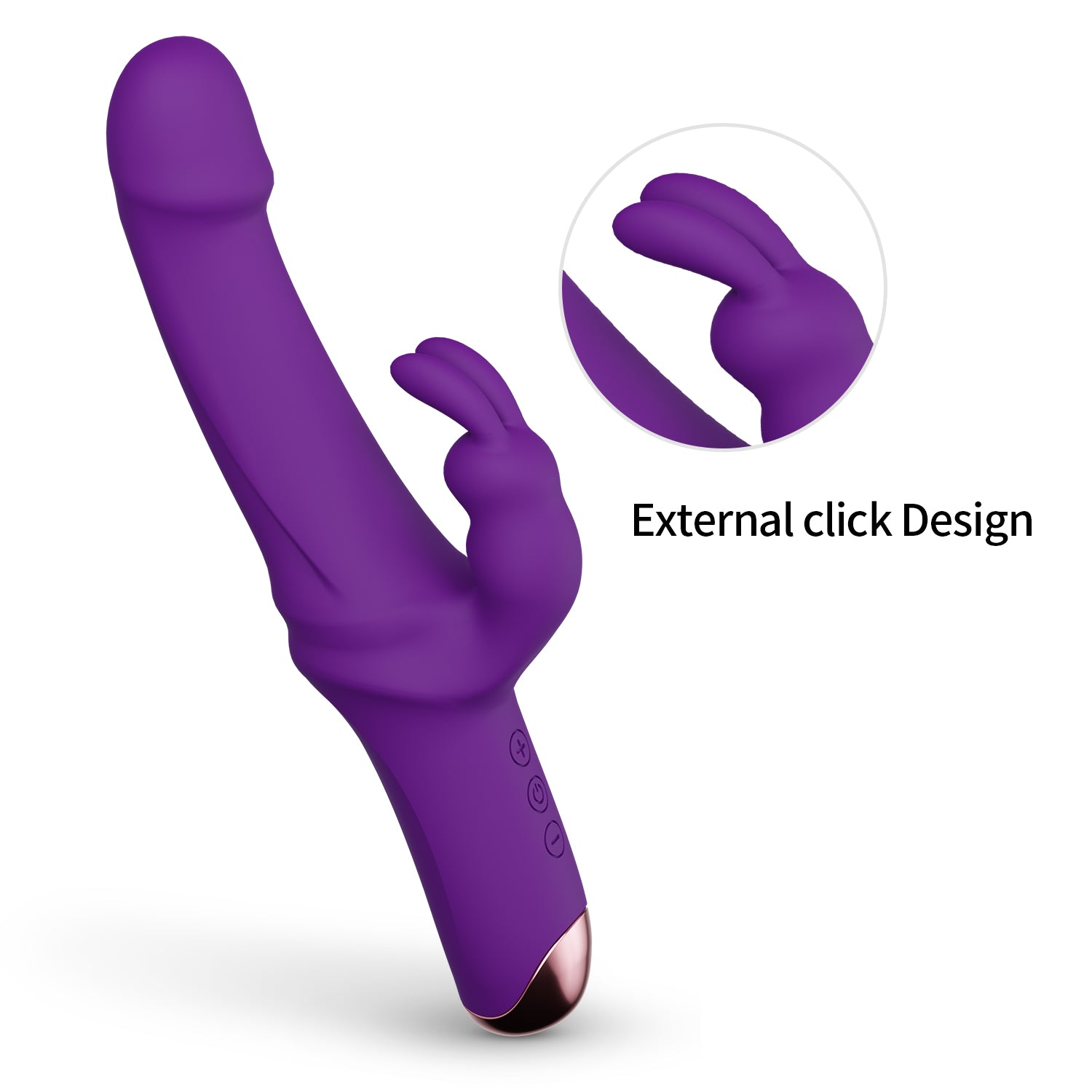 Czar Double Vibrator G Spot Clitoris Stimulator Vaginal Anal Orgasm Dildo (3)