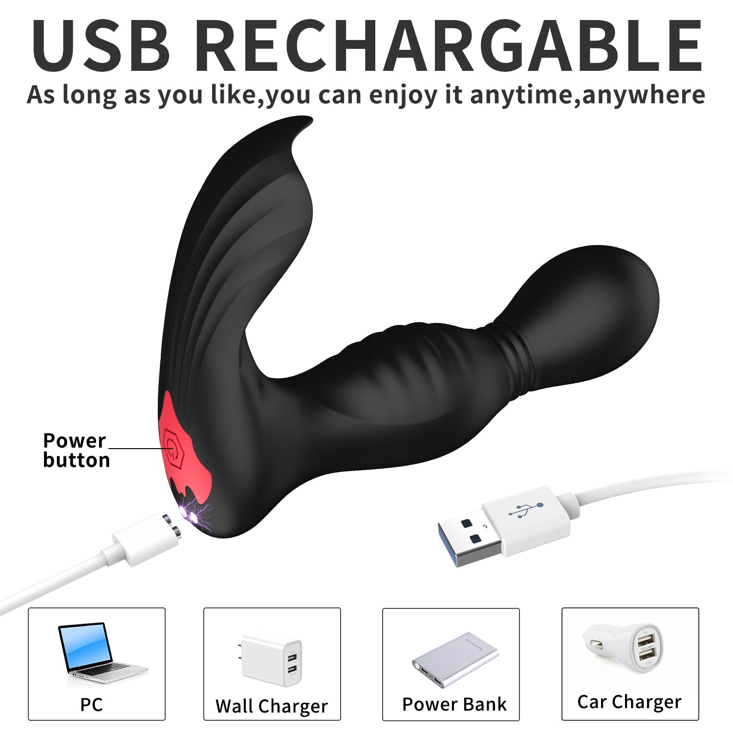 HGOD Batman rocking vibrator wireless APP for male and female (5)